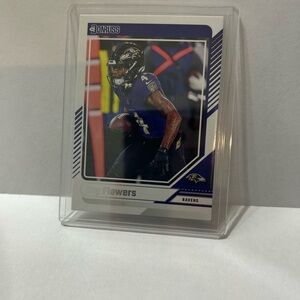 Donruss Football Trading Card 2024 Zay Flowers #278